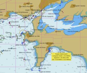 navigation De Brest à Morgat