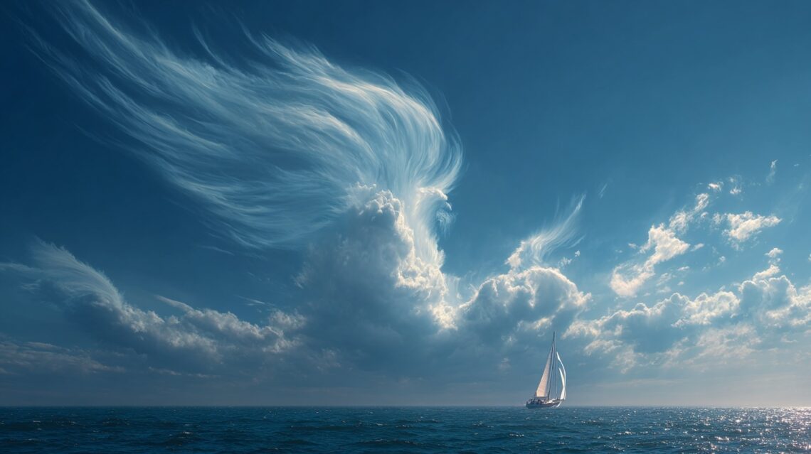 nuage en forme de monstre